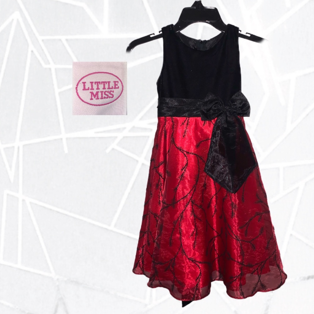 Girls Holiday Dress by Little Miss